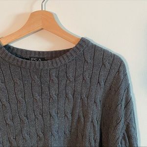 Jos A Bank Grey Sweater